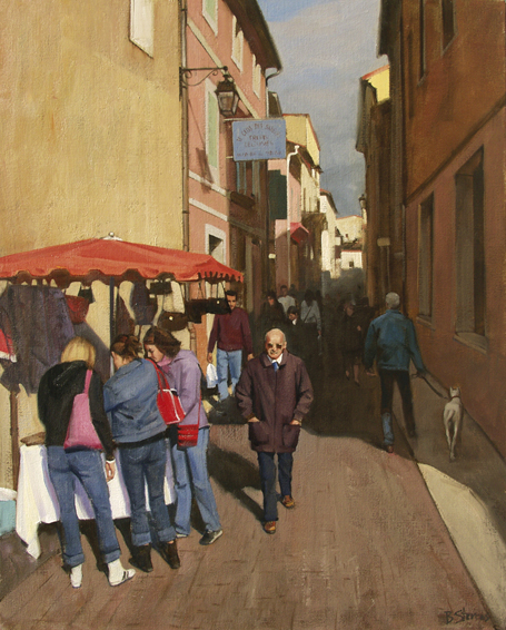 cavaillon, cityscapes painting, oil painting