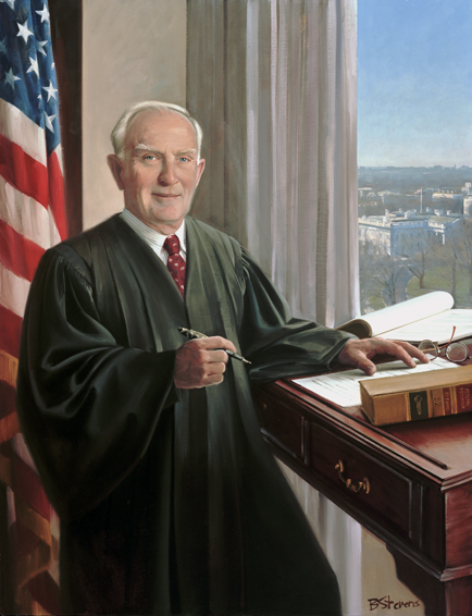 glen archer, chief judge, U.S. Court of Appeals for the Federal Circuit, oil portrait, judicial portrait, U.S. court of appeals judge portrait