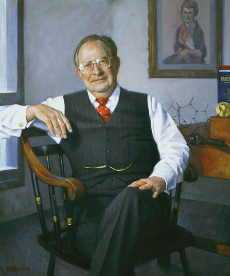 dr. louis harris, chairman, Department of Pharmacology, Medical College of Virginia, oil portrait, doctor's portrait